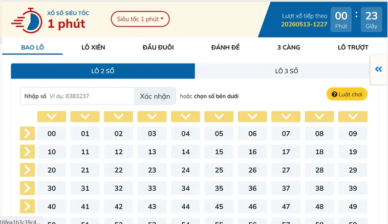 Trải Nghiệm Lô Đề Siêu Tốc Tại Bin88 Với Những Cơ Hội Thắng Cược Cực Lớn