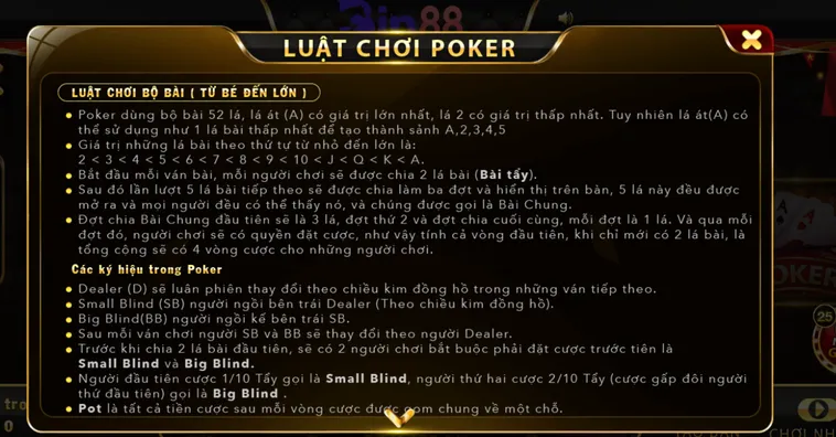 Poker Tại Bin88 Sân Chơi Bài Đẳng Cấp Với Thử Thách Đỉnh Cao Mỗi Ngày